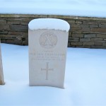 Fergus Bowes-Lyon. Quarry Cemetery. 26 January 2013