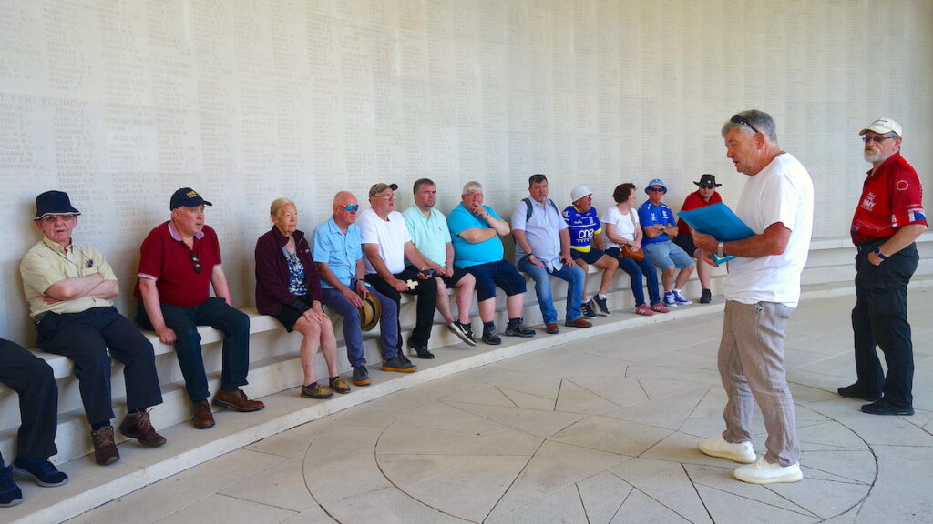A tour of the Arras Memorial